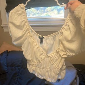 Women’s Forever 21 Vanilla Knit Top